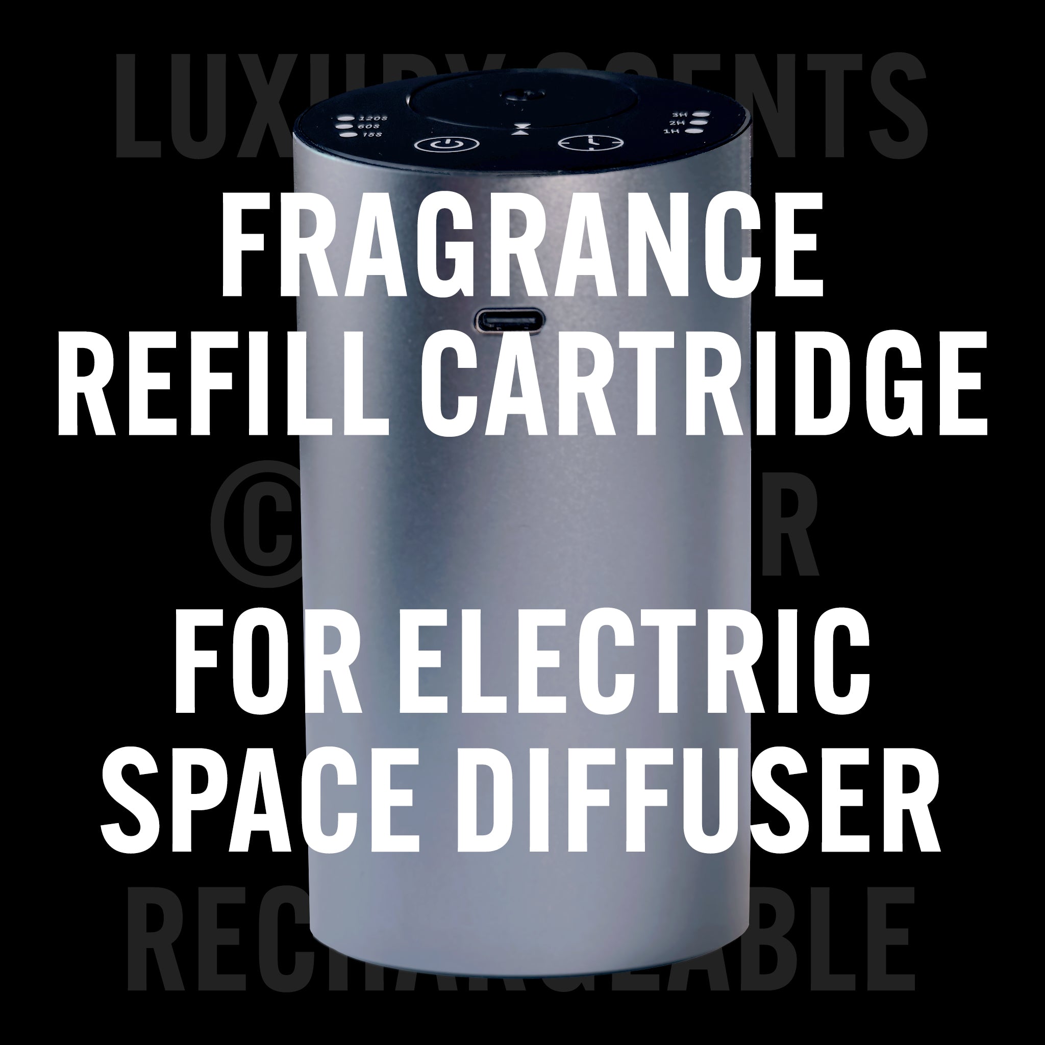 Fragrance Refill Cartridge (for Electric Space Diffuser) | ©FUMEBAR