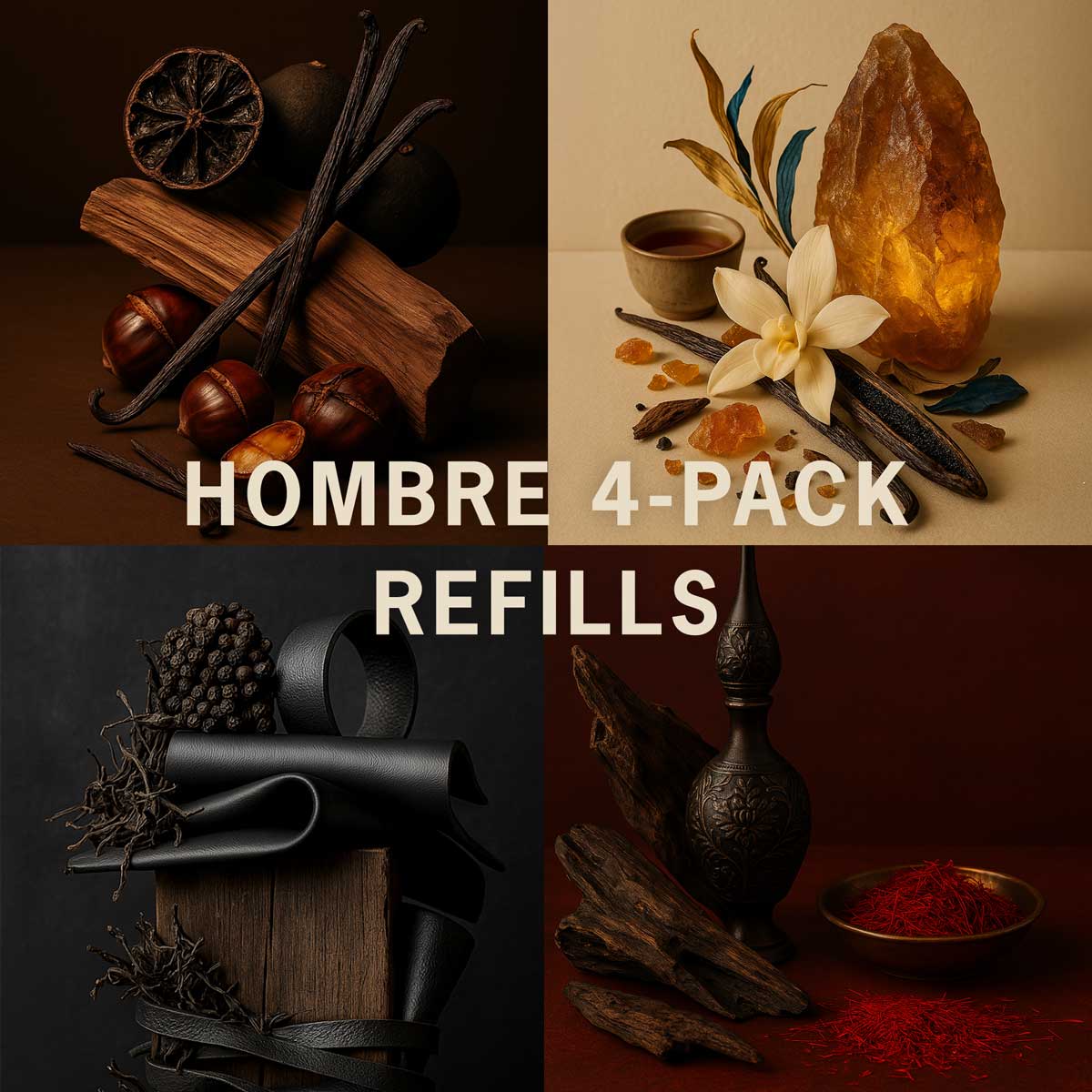 Hombré Refill 4-Pack